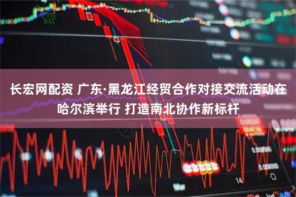 长宏网配资 广东·黑龙江经贸合作对接交流活动在哈尔滨举行 打造南北协作新标杆