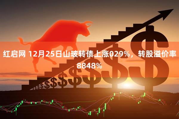 红启网 12月25日山玻转债上涨029%，转股溢价率8848%